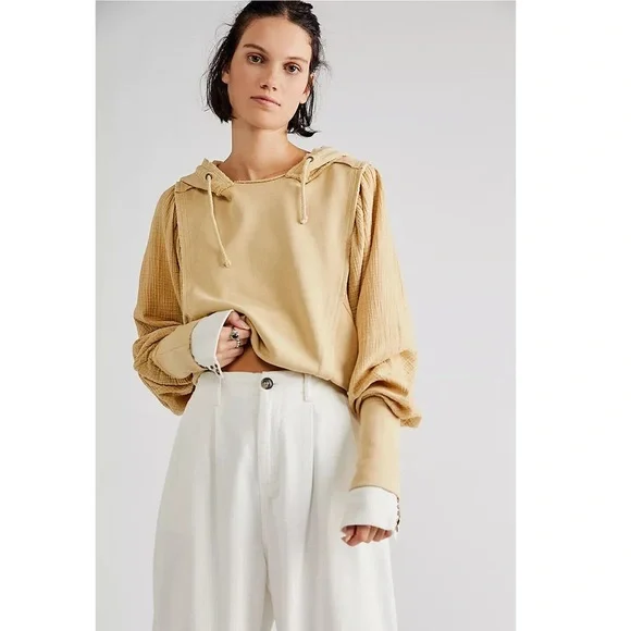 Free People Love Letter Hoodie $128 - Picture 6 of 7